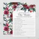 Search for how well do you know invitations Know the bride