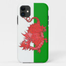 Search for welsh dragon iphone cases Red