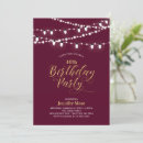 Search for birthdy invitations Gold