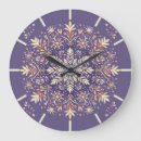 Search for snowflake clocks Purple