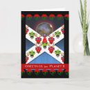 Search for alien christmas cards Green