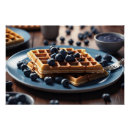 Search for waffle posters Blueberry