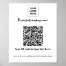 Search for qr code business posters Minimalist