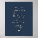 Search for navy blue and gold posters Bride