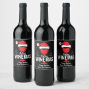 Search for funny christmas wine labels Typography