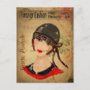 Search for 1920s hats postcards Vintage