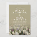 Search for white tulip wedding invitations Elegant