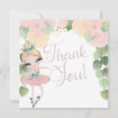 Search for dance thank you cards Ballerina
