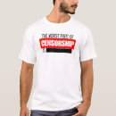 Search for censorship tshirts Censored