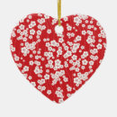 Search for red cherry christmas tree decorations White