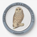 Search for owl plates Birthday party