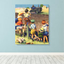 Search for farmers canvas prints Retro