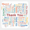 Search for grazie stickers Danke
