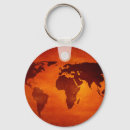 Search for vintage world map key rings Earth