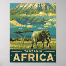 Search for africa vintage travel posters Illustration