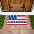 Search for american flag doormats Red white and blue