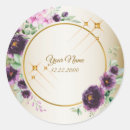 Search for purple and green wedding stickers Pink