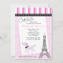 Search for french poodle baby shower invitations Chic