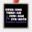 Search for purple ribbon christmas tree decorations Cure
