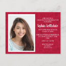 Search for red and white graduation invitations Trendy