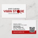 Search for knitting business cards Knitter