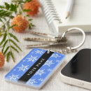 Search for blue snowflake key rings Snowflakes
