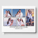 Search for engagement photo guest books Black and white