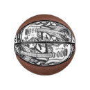 Search for designer basketballs Black and white
