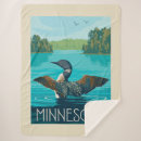 Search for loon blankets Minnesota