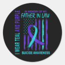 Search for father in law stickers Awareness