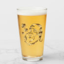 Search for santa claus beer glasses Elegant