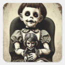 Search for vintage doll stickers Halloween