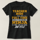 Search for teacher aide tshirts Job
