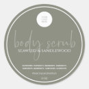 Search for sugar scrub product labels Spa