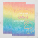 Search for fifth birthday invitations Girls