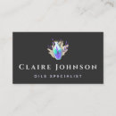 Search for essential oil business cards Holistic