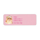 Search for orange tabby cat return address labels Feline