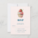 Search for cupcakes bakery invitations Strawberry