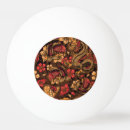 Search for dragons ping pong balls Illustration