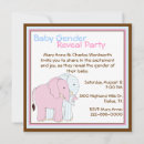 Search for brown gender reveal invitations Cute