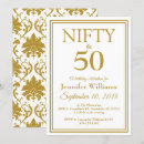 Search for nifty invitations 50th