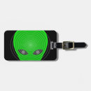 Search for alien luggage tags Cartoon