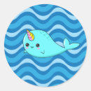 Search for blue narwhal stickers Whale