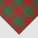 Search for red gingham tissue paper Plaid