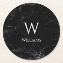Search for black and white marble coasters Stylish
