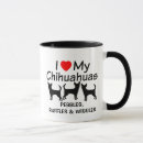 Search for i love my chihuahua mugs Dogs