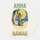 Search for vintage beach girl stickers Hawaii