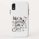 Search for life quotes iphone cases Cat
