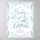 Search for winter wonderland posters party signs Baby it's cold outside