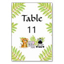 Search for baby girl baby shower table cards Jungle